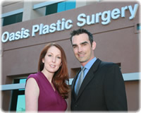 Oasis Plastic Surgery Office, Jennifer Geoghegan MD, Tom Bobo